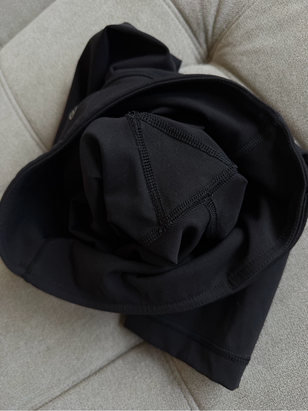 LULULEMON NEW Wunder Under Crop Full-On Luon 21" Size 2 Black W6AC1S leggings - Picture 4 of 8